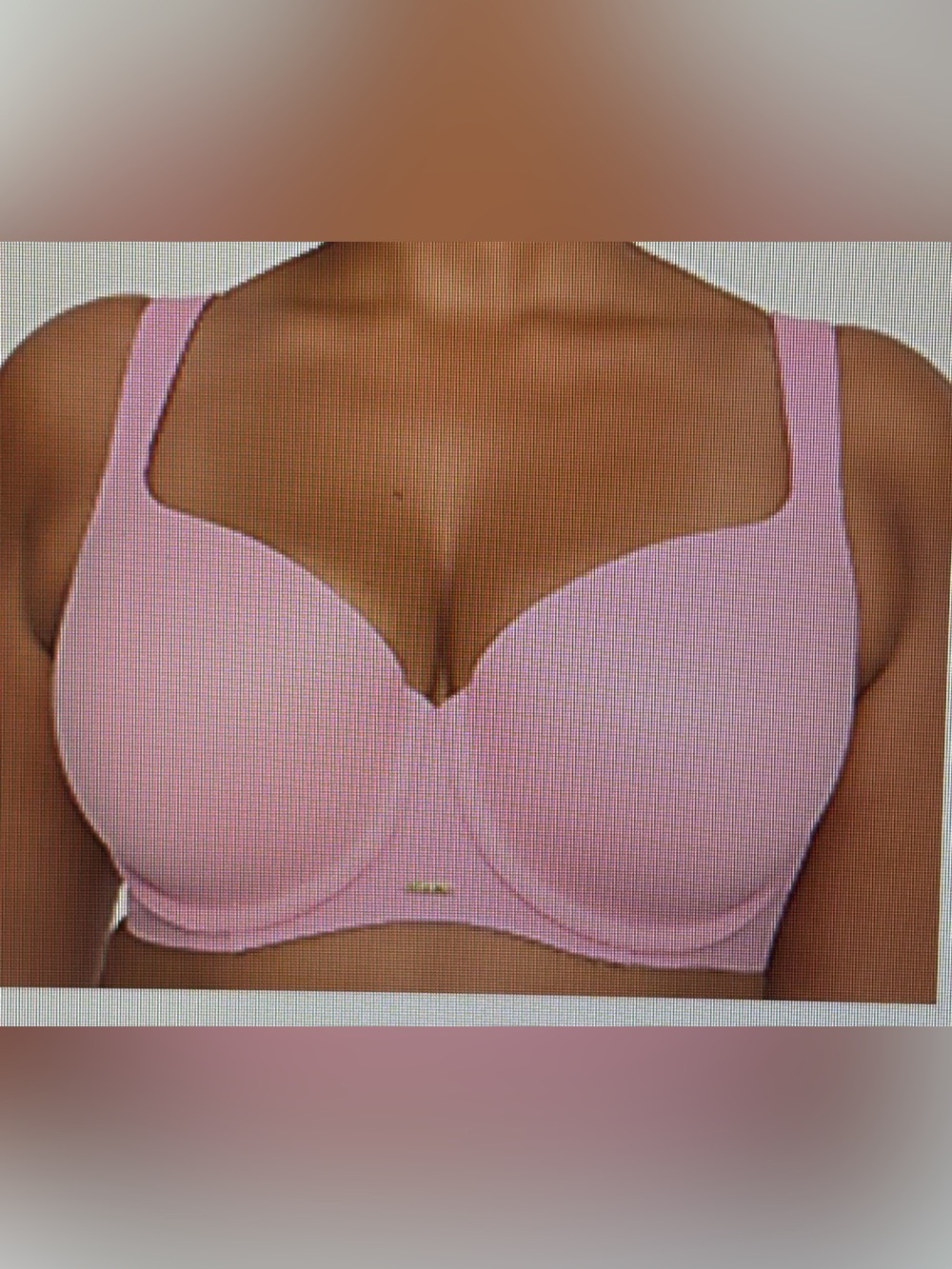 NWT Lane Bryant Modern Luxe Lightly Lined Balconette Bra 44DD Pink
